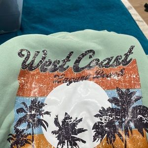 “West Coast” Long Sleeve Tee